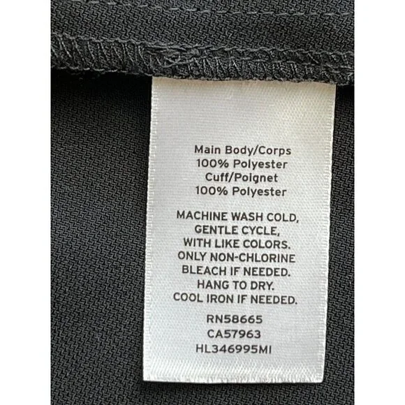 Chelsea28 Womens Black Ruffle Sleeve Bateau neck Shift Dress Size XS - Picture 5 of 16